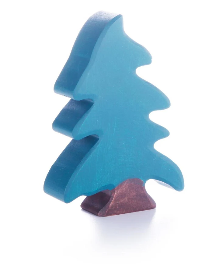 Holztiger Holzfigur "Nadelbaum, klein" Wald und Wiese Maße 8 x 2,3 x 11 cm