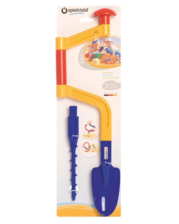 Spielstabil Sandbohrer kombi für jeden Sand Sandbohrer 52,5x16x5,5 cm