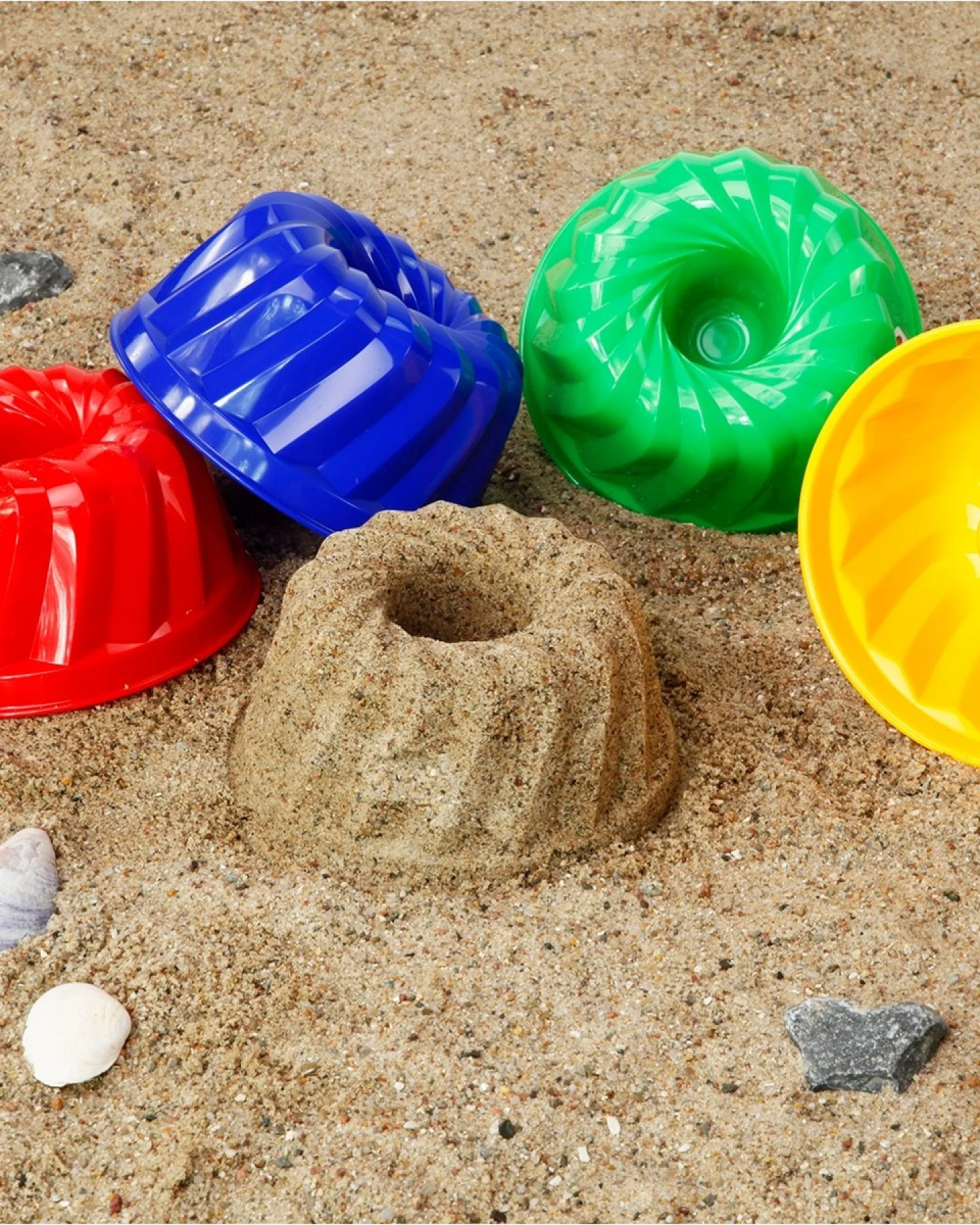 Spielstabil Gugelhupf Sandform 1 Stück Sandform12x12x6 cm – Ansicht 2