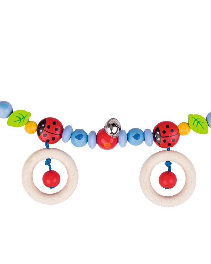 goki baby Kinderwagenkette Marienkäfer 40 cm