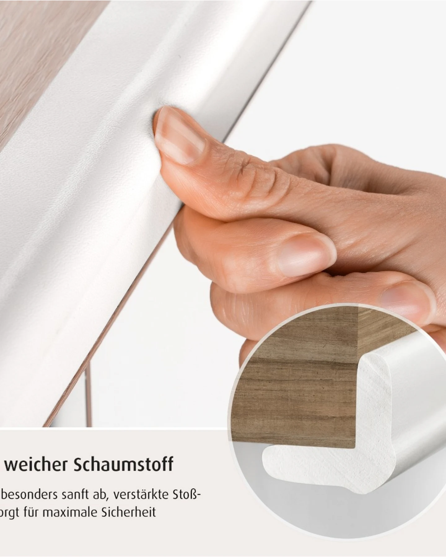 Reer Universal Soft-Kantenschutz Länge 2 x 1 m – Ansicht 2