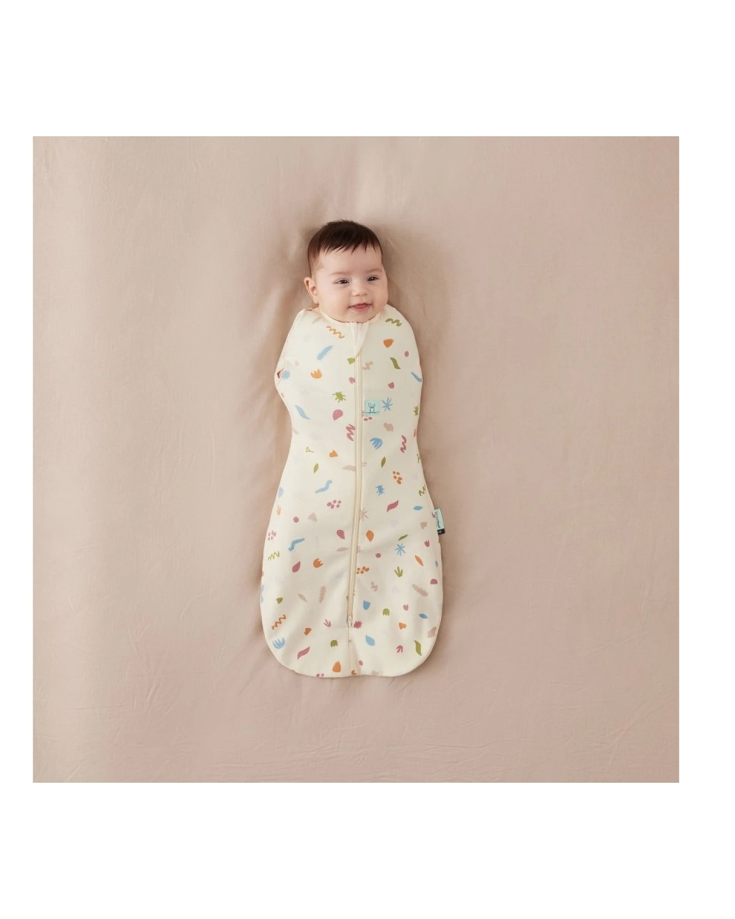 Baby Puck- und Schlafsack "ergoCocoon" bloom Gr. 3-6 Monate – Ansicht 2