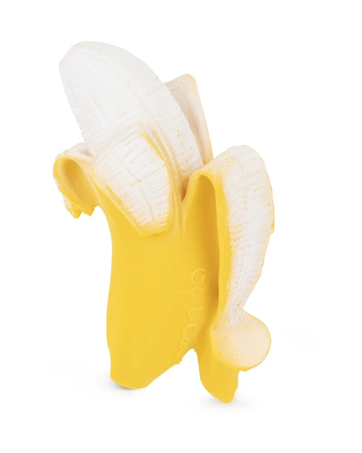 Baby Greifling und Beißring Naturkautschuk Ana Banana Gr.1, Maße 14,5 x 8,5 x 2,7 cm