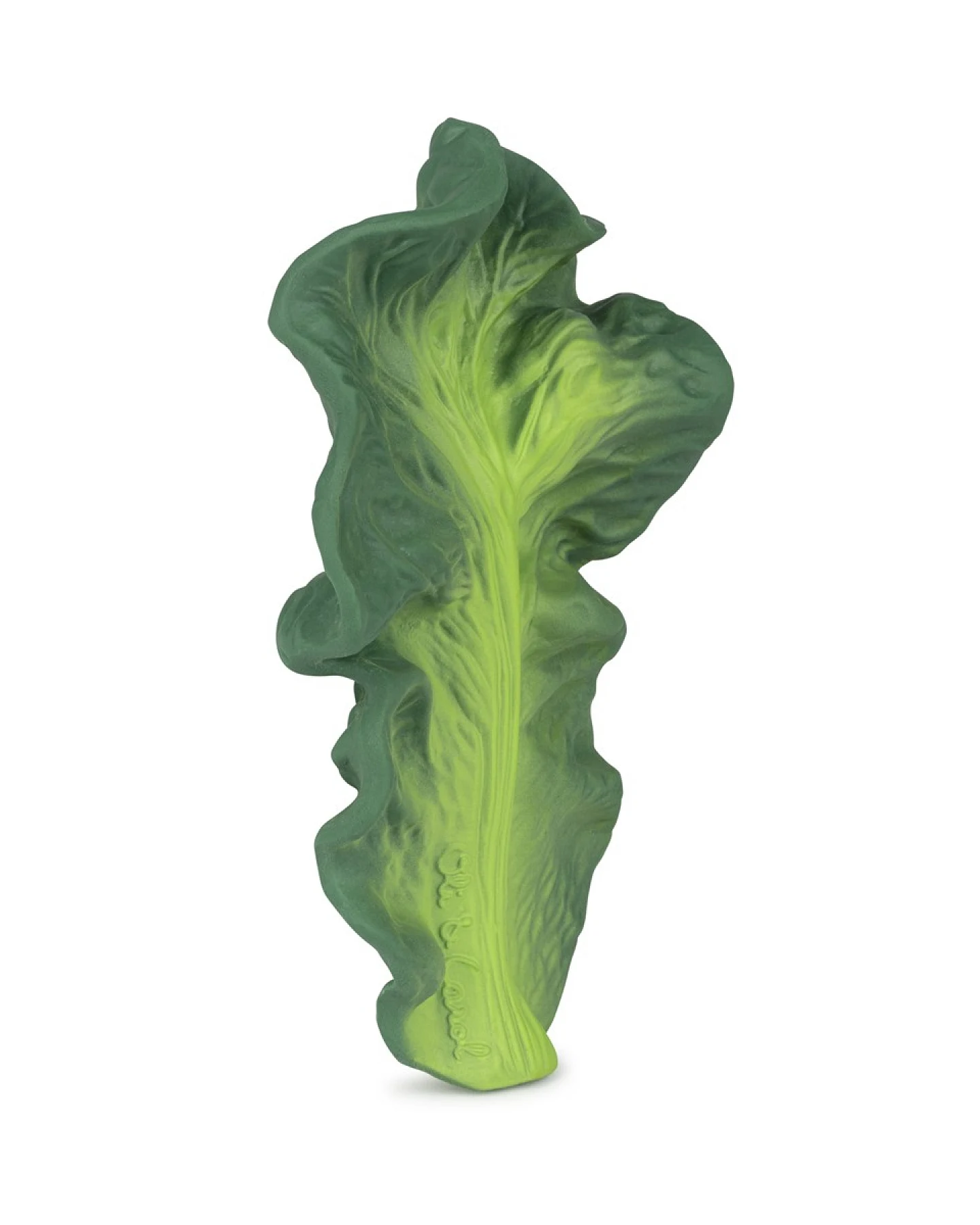 Baby Greifling und Beißring Naturkautschuk Kendall the Kale Gr.1, Maße 14,5 x 8,5 x 2,7 cm – Ansicht 2