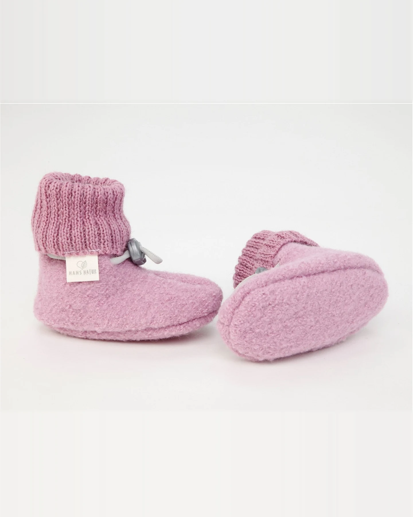 Baby Trageschuhe Schurwollwalk rosa Gr.18/19 – Ansicht 2