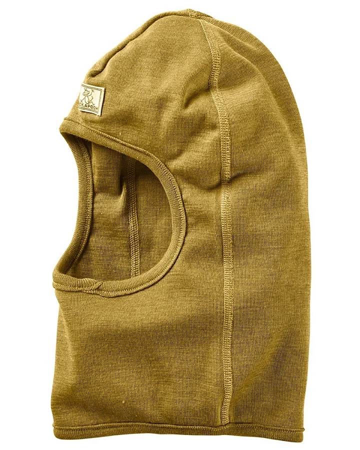 Pickapooh Baby und Kinder Helmmütze Schlupfmütze Wolle Seide dijon Gr.52