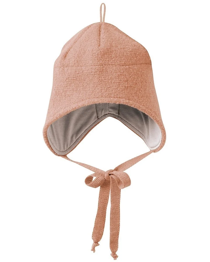 Disana Baby und Kinder Mütze Bio-Merinowolle rose Gr.50-54