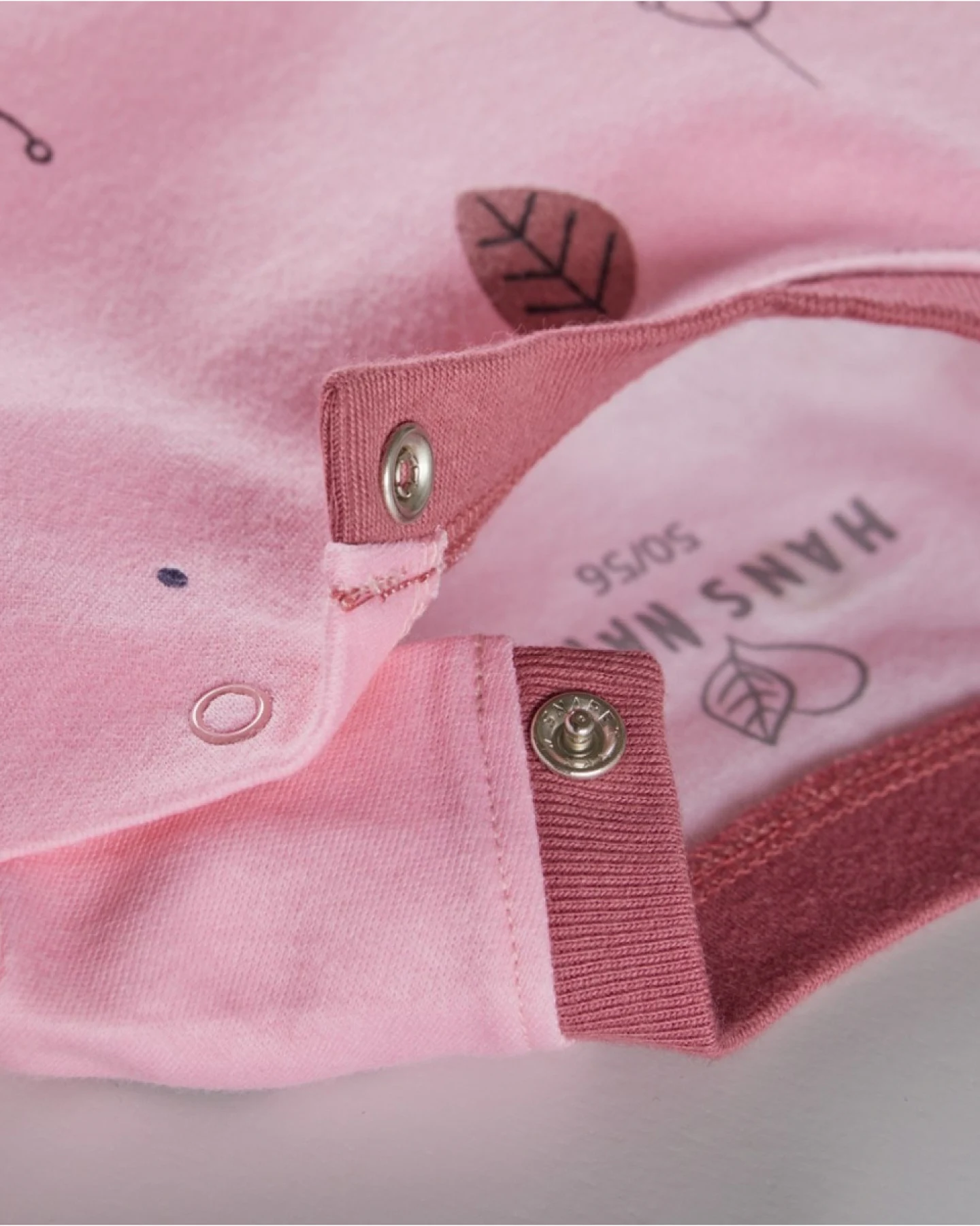 Baby T-Shirt Bio-Baumwolle Garten rosa Gr.62/68 – Ansicht 2