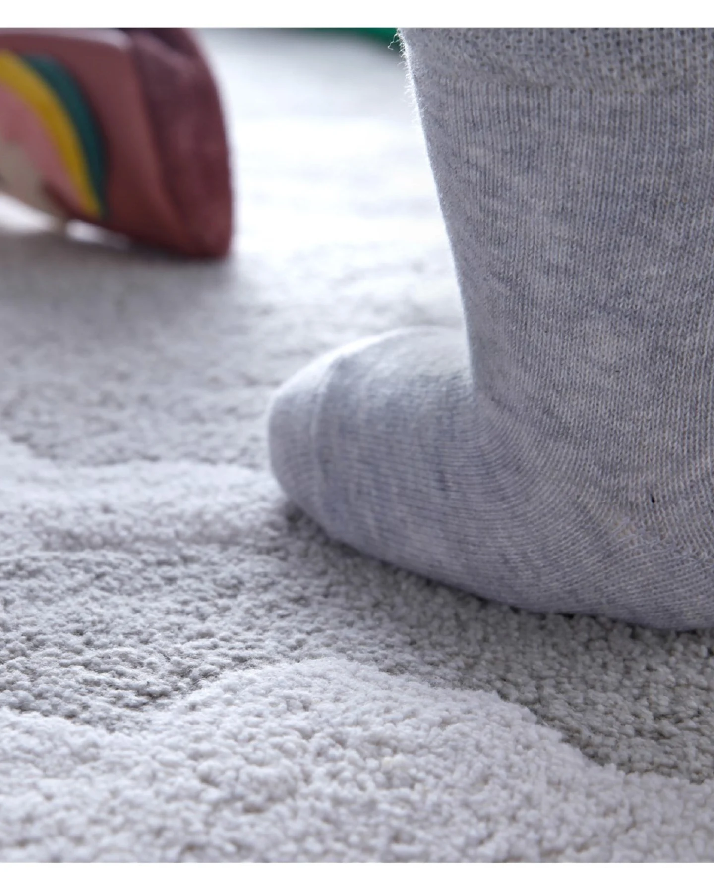 Baby- und Kindersocken grau melange Gr.17-18 – Ansicht 2