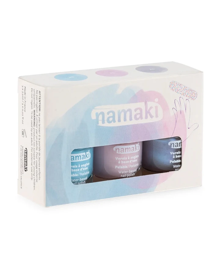 Kinder Nagellack 3er Set "Frozen sweets" mit Nagelfeile Inhalt 3 x 7,5 ml