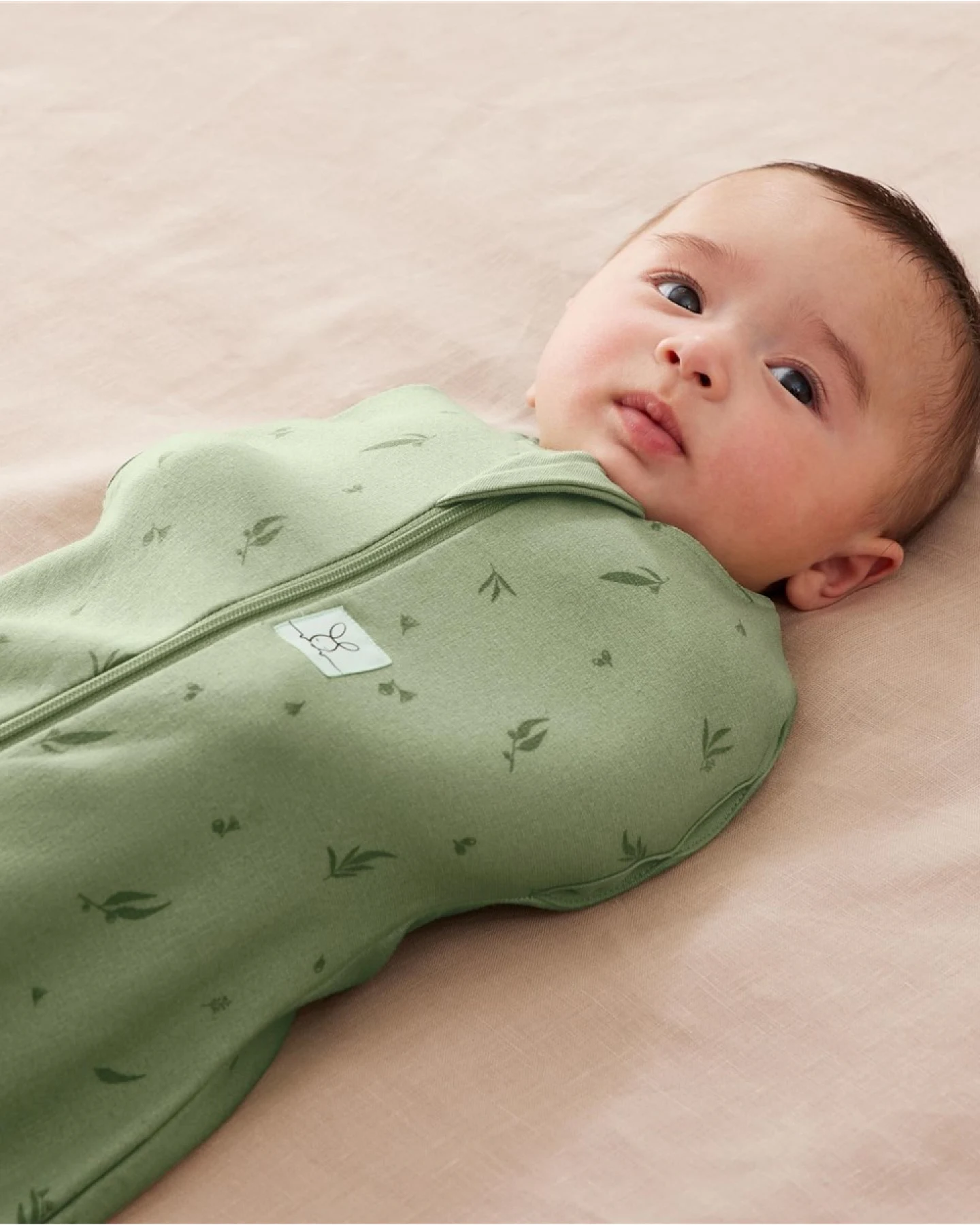 Baby Puck- und Schlafsack "ergoCocoon" willow Gr. 3-6 Monate – Ansicht 2
