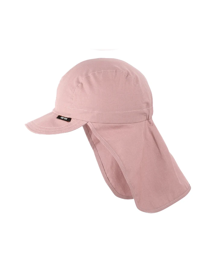 PURE PURE by Bauer Baby und Kinder Sonnenschutz Mütze UV 10 strawberry Gr.47