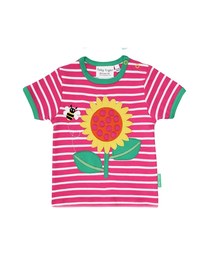 Kinder T-Shirt Sonnenblume Gr.86 (12-18 Monate)