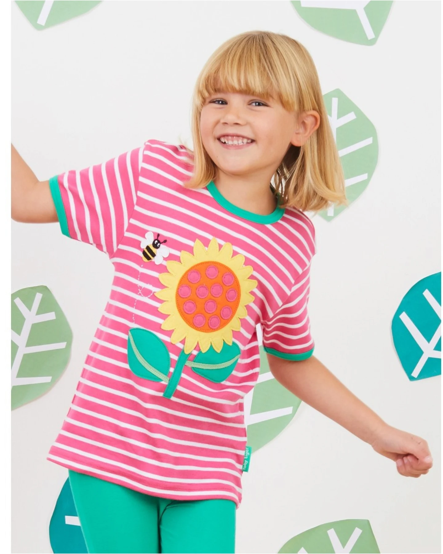 Kinder T-Shirt Sonnenblume Gr.86 (12-18 Monate) – Ansicht 2
