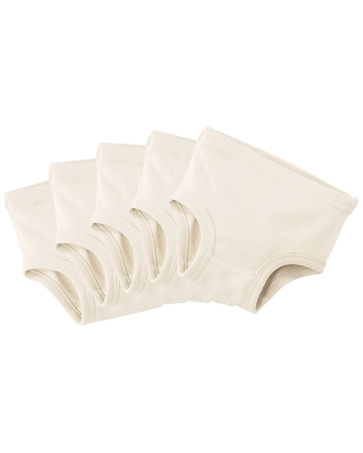 Baby und Kinder Slip Bio-Baumwolle 5er Set "pure basic" Gr. 86/92