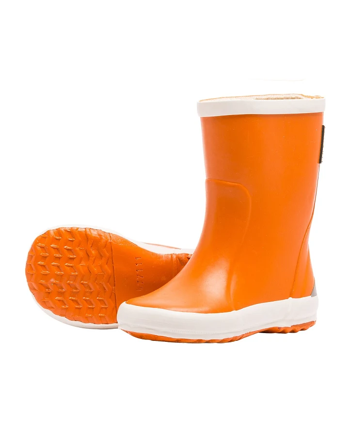 Kinder Gummistiefel "Beppo" Naturkautschuk orange Gr.23