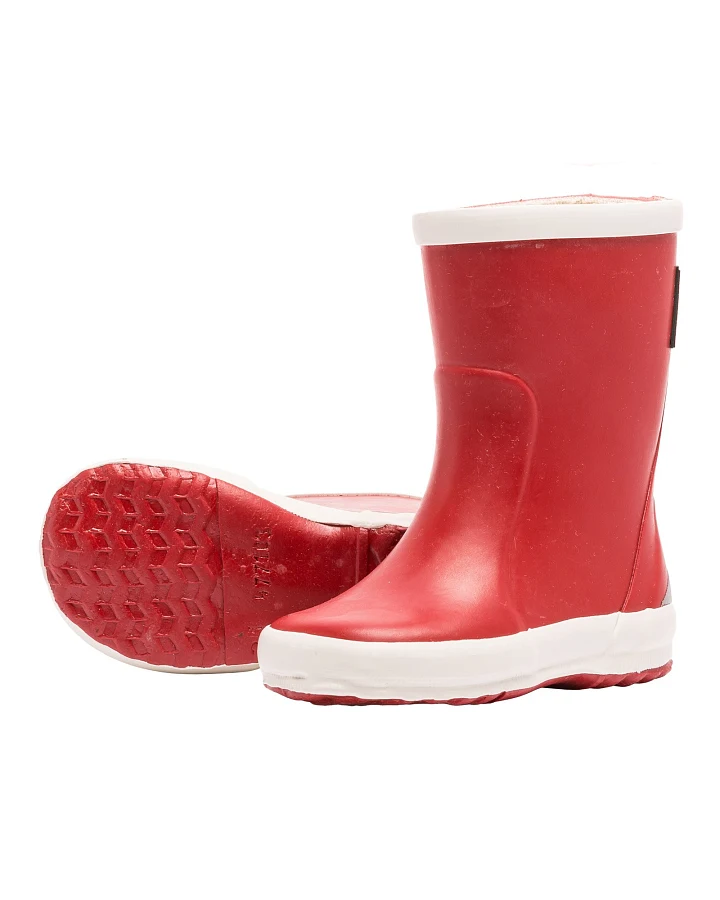 Kinder Gummistiefel "Beppo" Naturkautschuk rot Gr.24