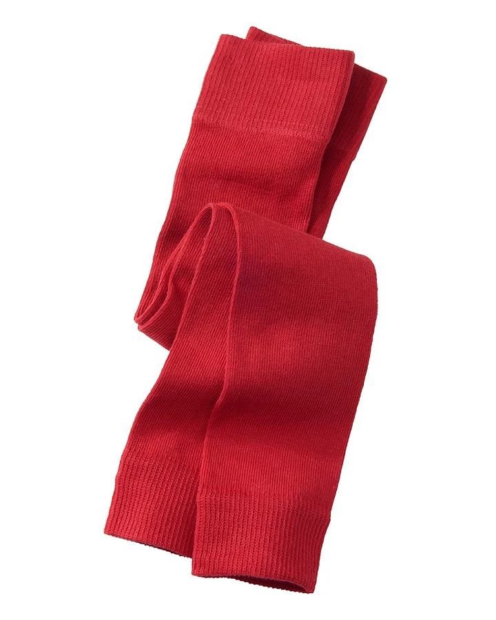 Kinder Leggings Bio-Baumwolle rot Gr.1-2