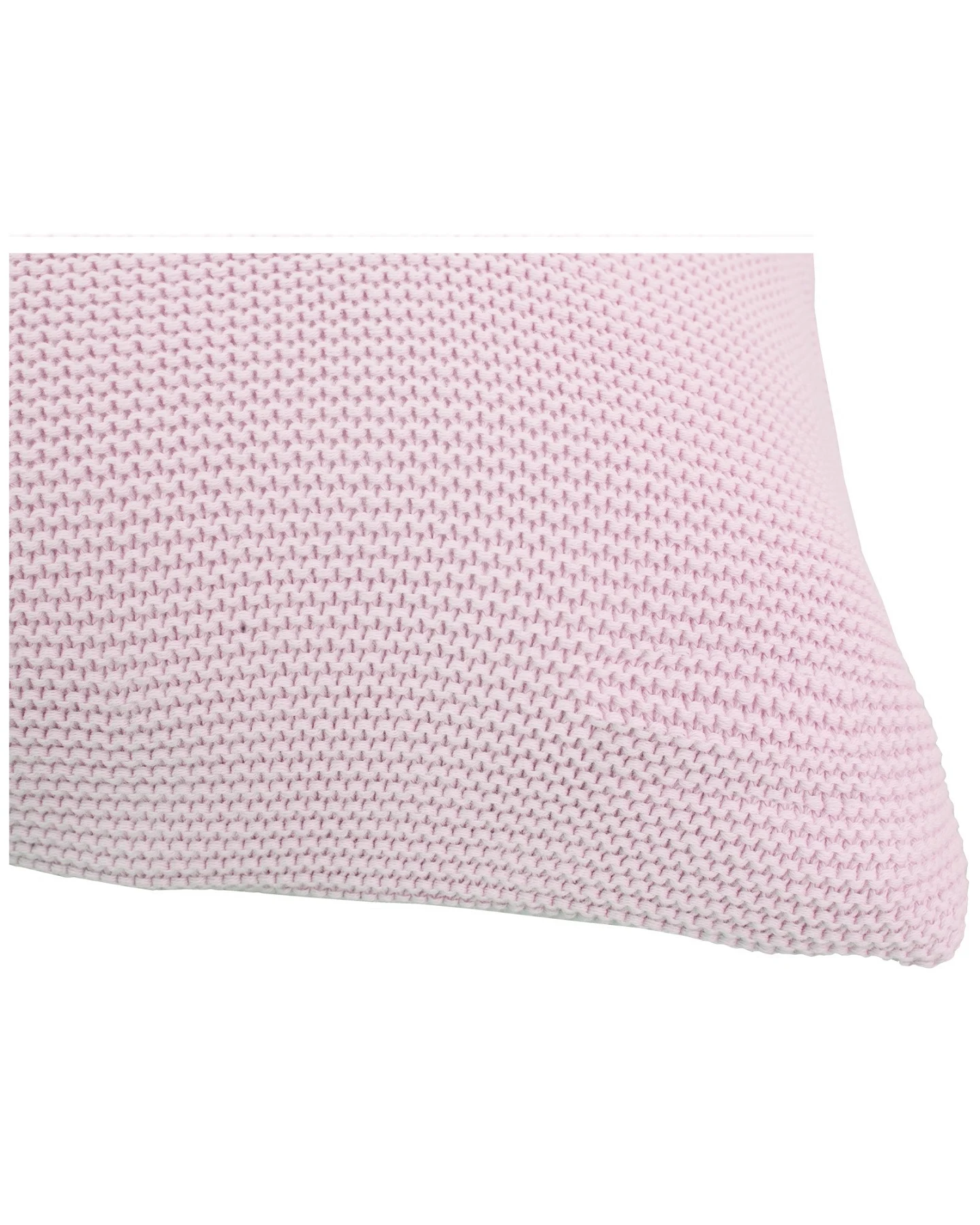 Kissenbezug 40x40 cm Bio-Baumwolle, rose Mit Reißverschluss – Ansicht 2
