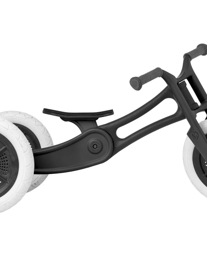 Wishbone Bike Dreirad Laufrad 3-in-1 "Recycled Edition" schwarz Für Kinder zwischen 1 und 6 Jahren