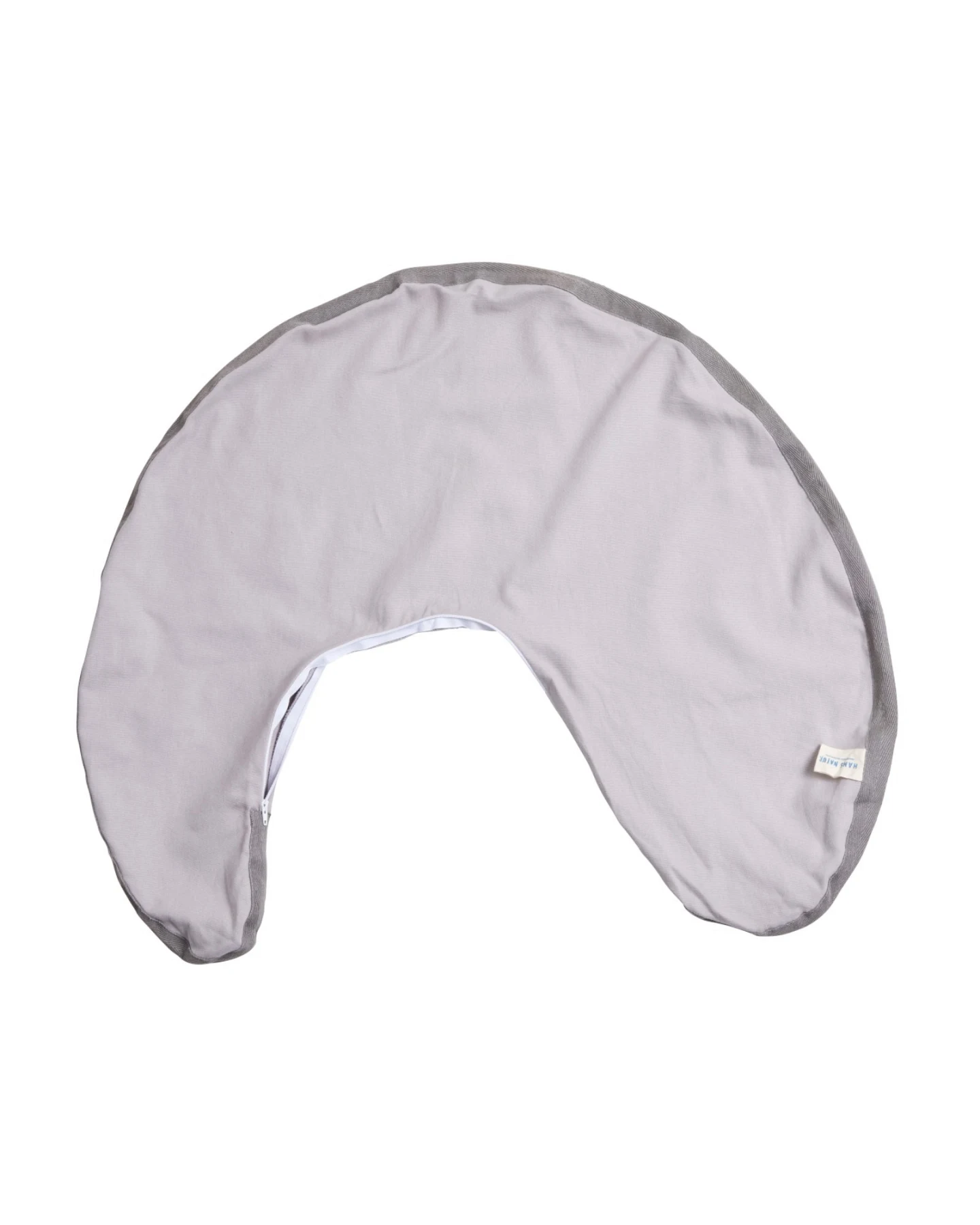 Stillkissenbezug für Stillmond Bio-Baumwolle grau Maße 60 x 60 cm – Ansicht 2