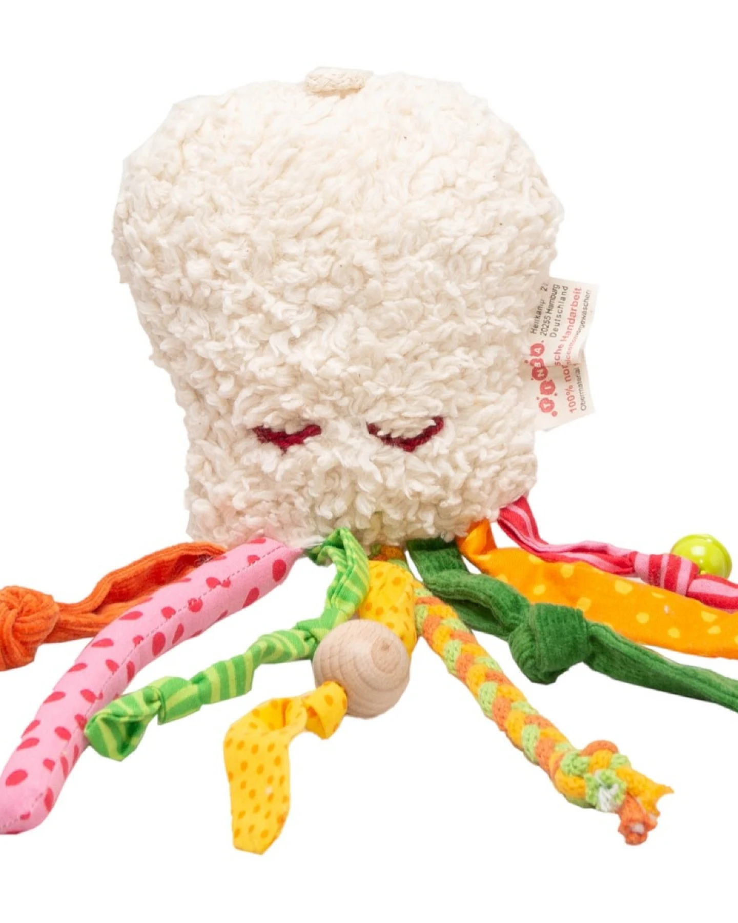 Kuscheltier Greifkrake "Karl - buntes Mädchen" Länge ca. 30 cm – Ansicht 2