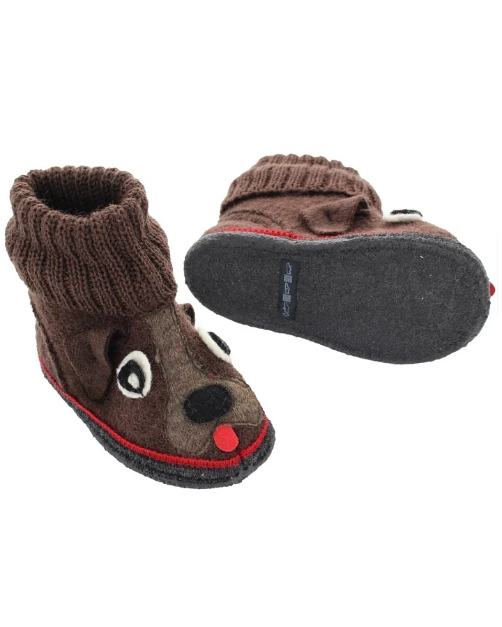 Kinder Hausschuhe Hüttenschuhe Waldi Gr.24