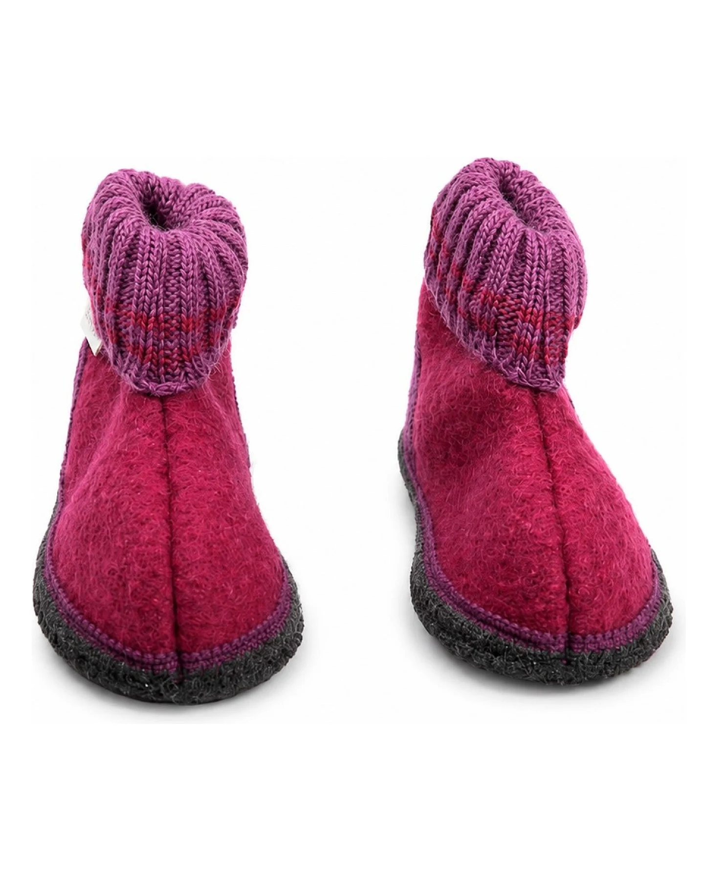 Kinder Hausschuhe Hüttenschuhe fuchsia Gr.28 – Ansicht 2