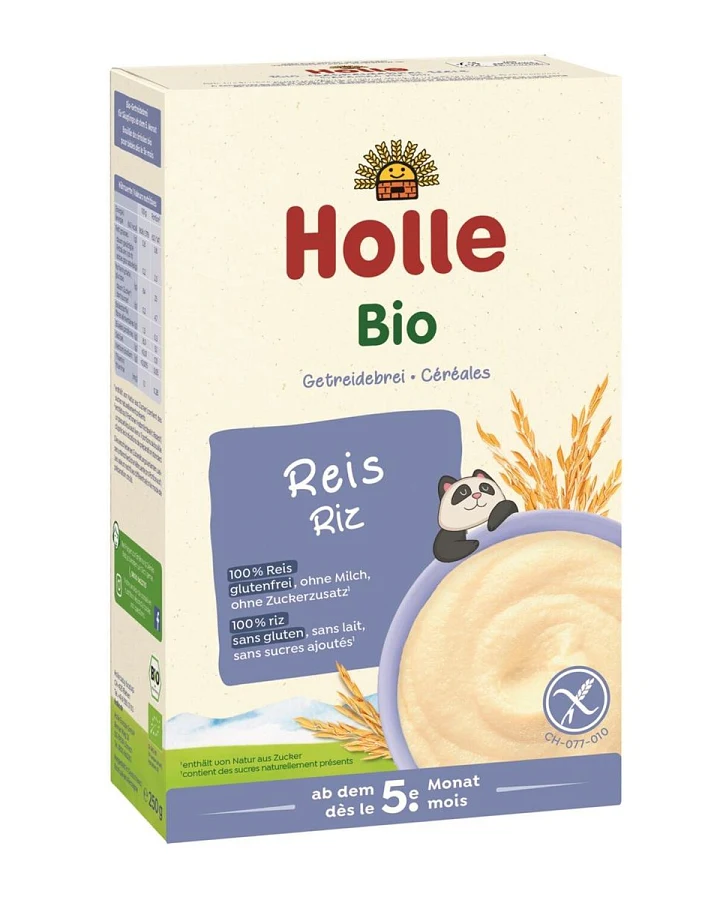 Holle Bio-Babybrei Reisflocken (glutenfrei) 250 g
