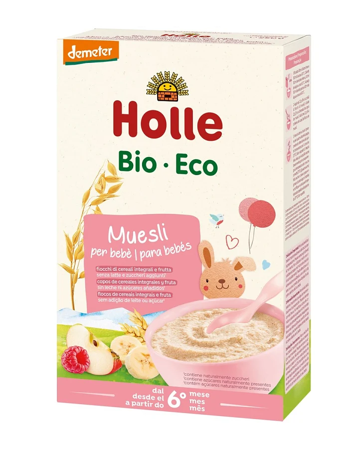 Holle Bio-Babybrei Babymüsli 250 g Ab dem 6.Monat
