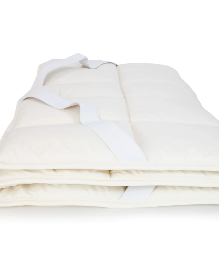 Topper Unterbett Schurwolle 70 x 140 cm 650 g