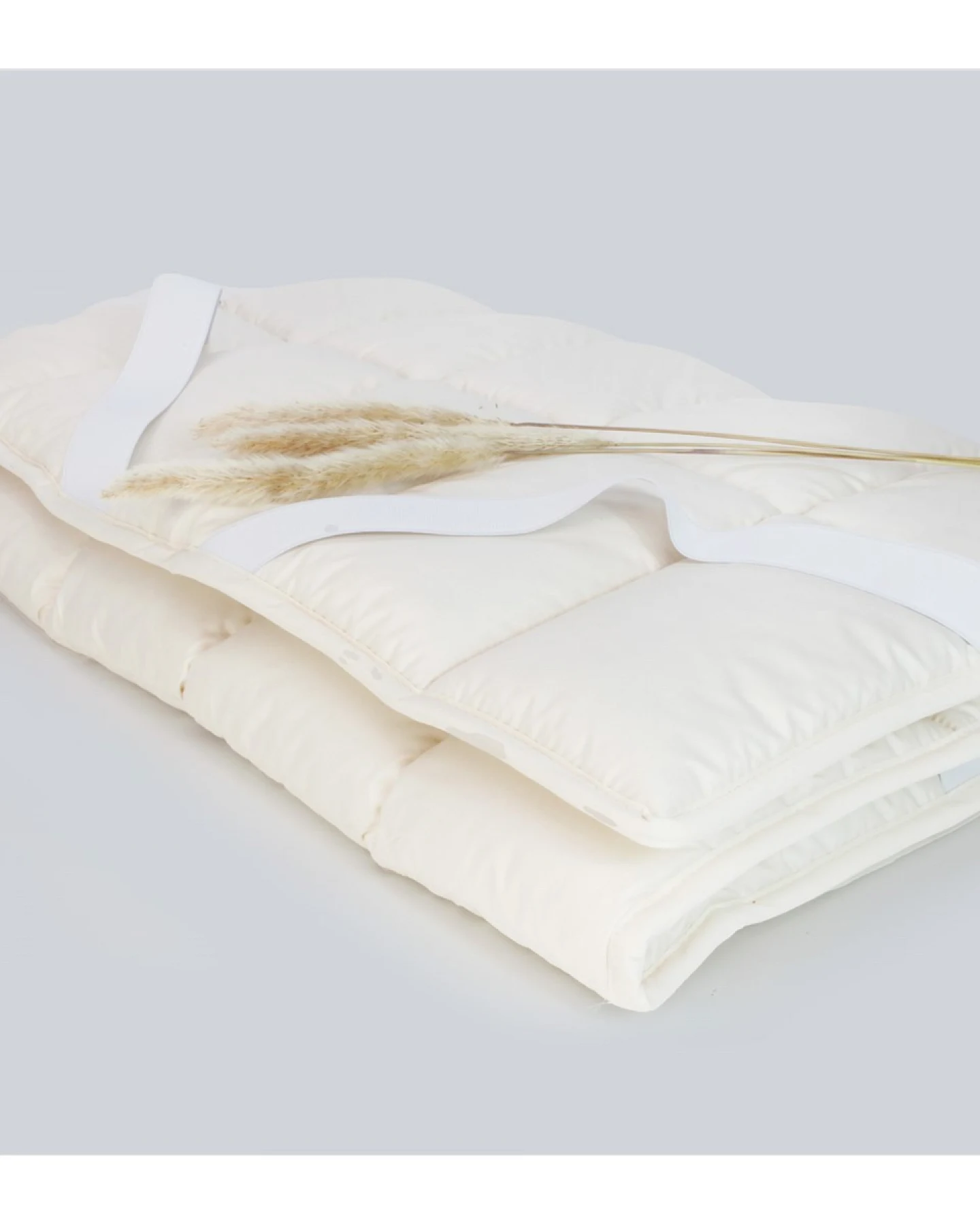 Topper Unterbett Schurwolle 70 x 140 cm 650 g – Ansicht 2
