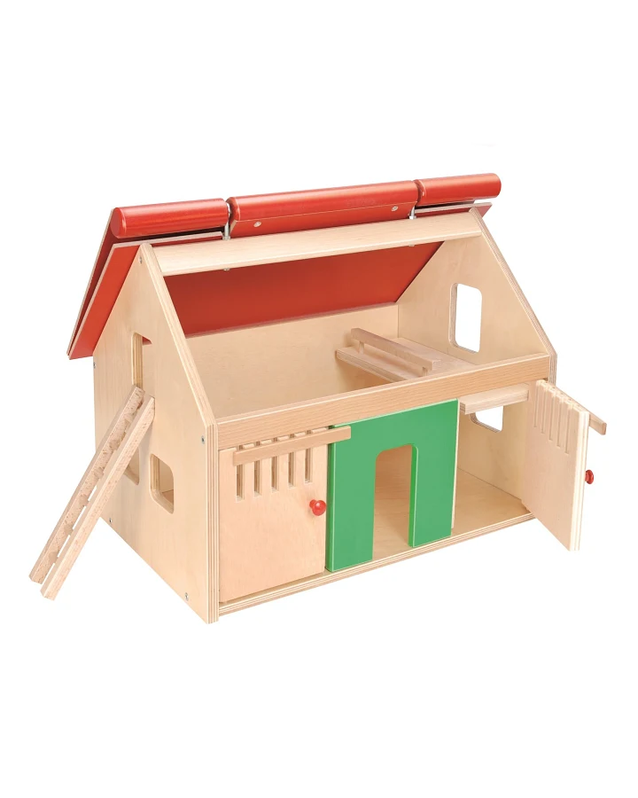 Nemmer Großer Spielzeug Pferdestall Maße 48 x 30 x 37 cm