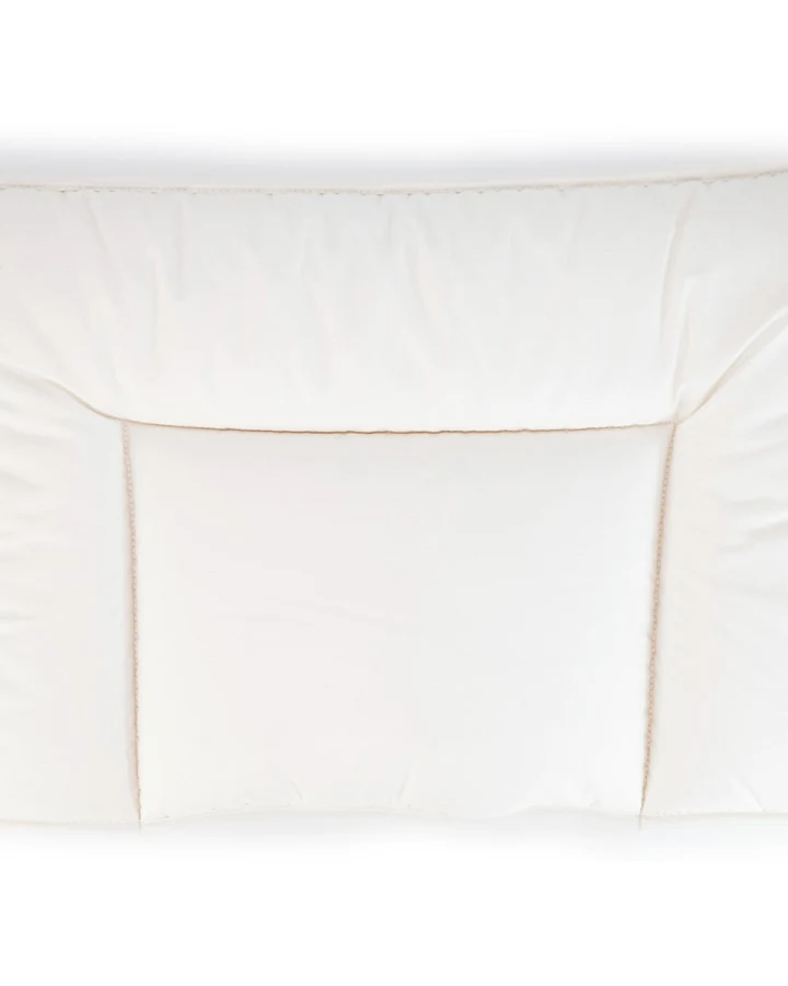 Flachkissen für Babys und Kleinkinder Baumwolle (kbA)-Kapok Maße 40 x 60 x 5 cm, 200g, Perkal-Inlett
