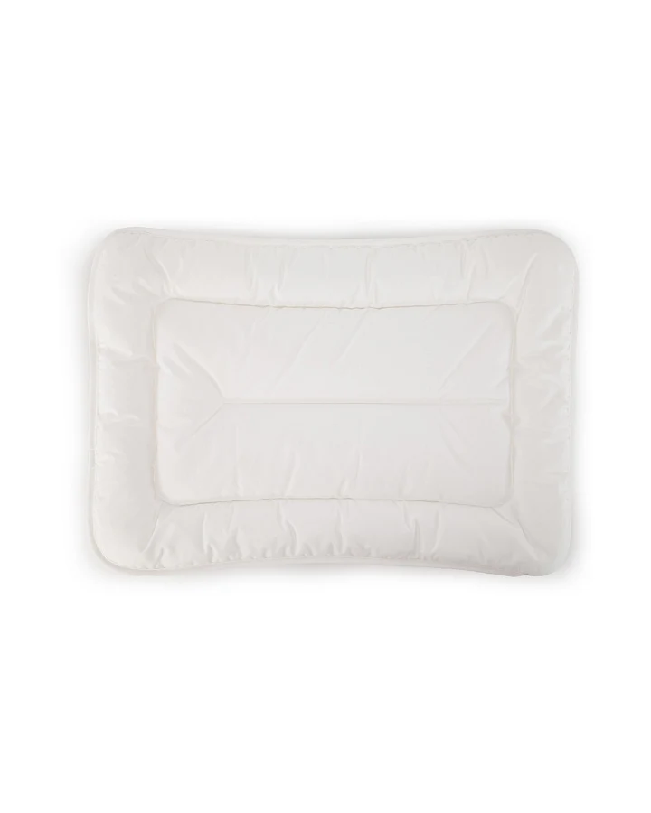 Flachkissen für Babys und Kleinkinder Cellulosefaser waschbar Maße 40 x 60 x 3 cm, 120 g, Perkal-Inlett