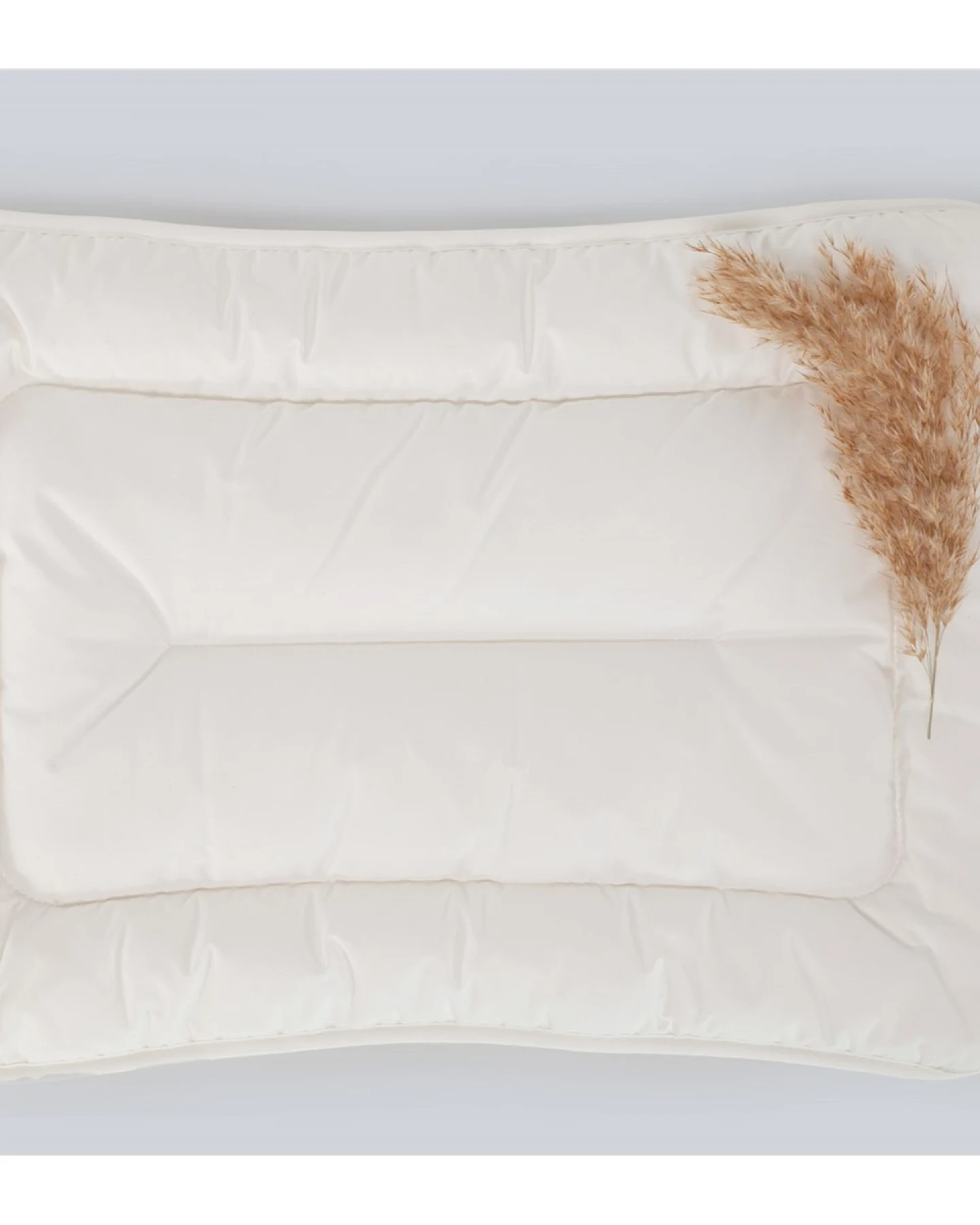 Flachkissen für Babys und Kleinkinder Cellulosefaser waschbar Maße 40 x 60 x 3 cm, 120 g, Perkal-Inlett – Ansicht 2