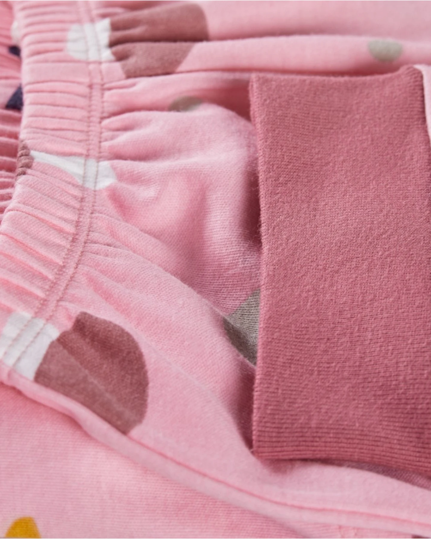 Kinder Schlafanzug 2-teilig Bio-Baumwolle Pilzparty rosa Gr.86/92 – Ansicht 2