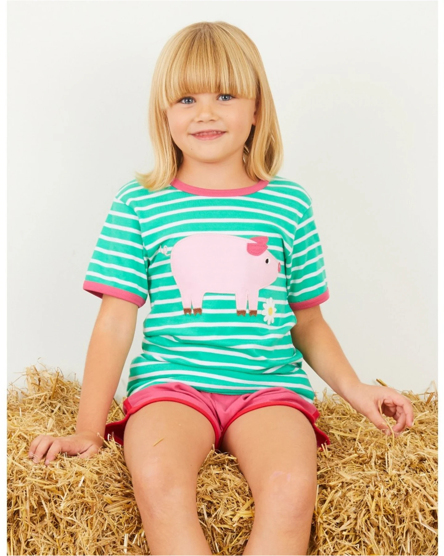 Kinder T-Shirt Schwein Gr.86 (12-18 Monate) – Ansicht 2