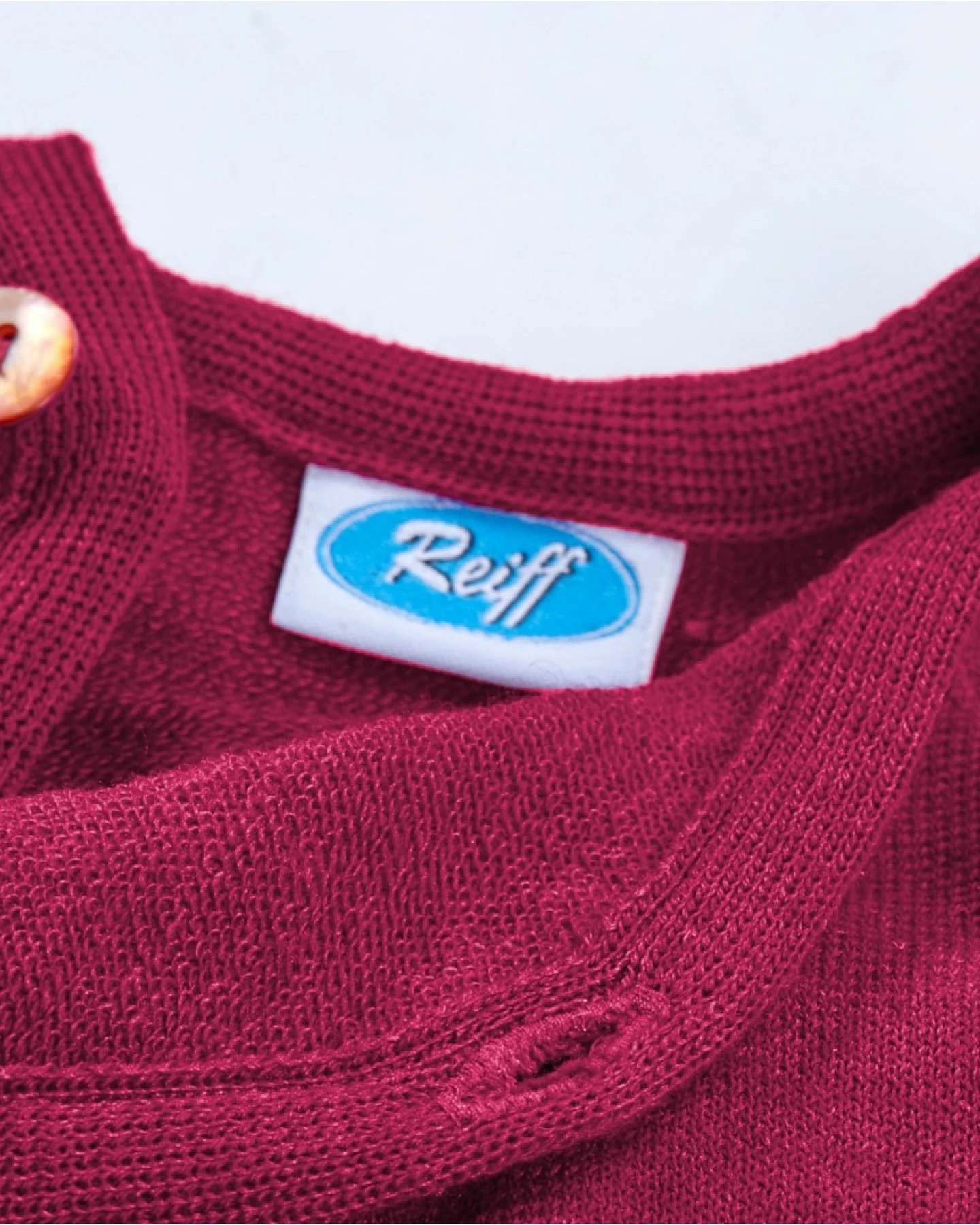Baby Jacke Schlüttli Wolle Seide beere Gr. 74/80 – Ansicht 2