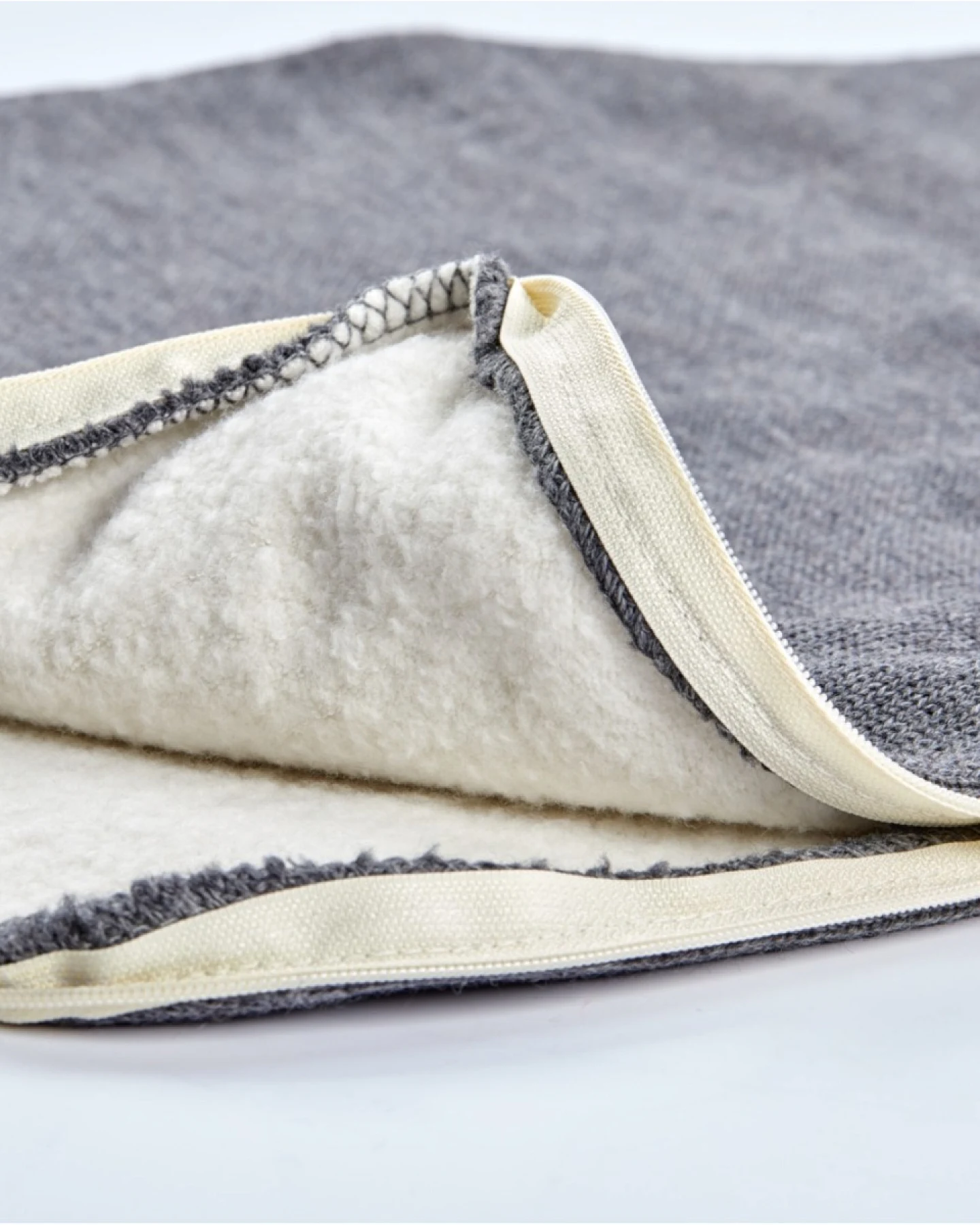 Schlafsack Baby mit Arm Bio-Merinowolle fels Gr. 74/80 – Ansicht 2
