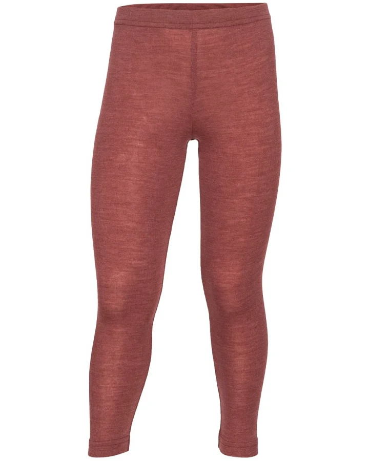 Engel Natur Kinder Leggings Wolle Seide kupfer Gr. 104