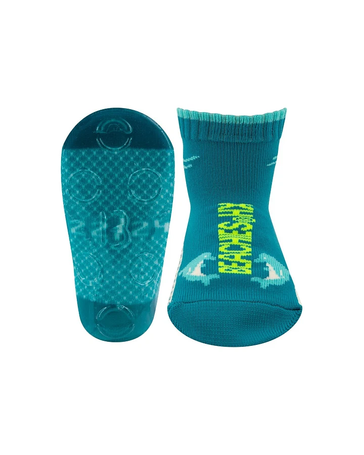 Kinder Beachies Strandsocken türkis Delfin Gr.22/24