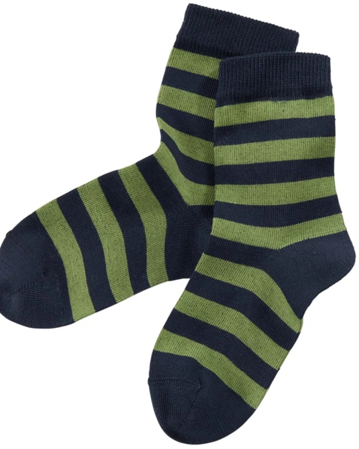 Kinder Ringelsocken marine-geringelt Gr.5-6