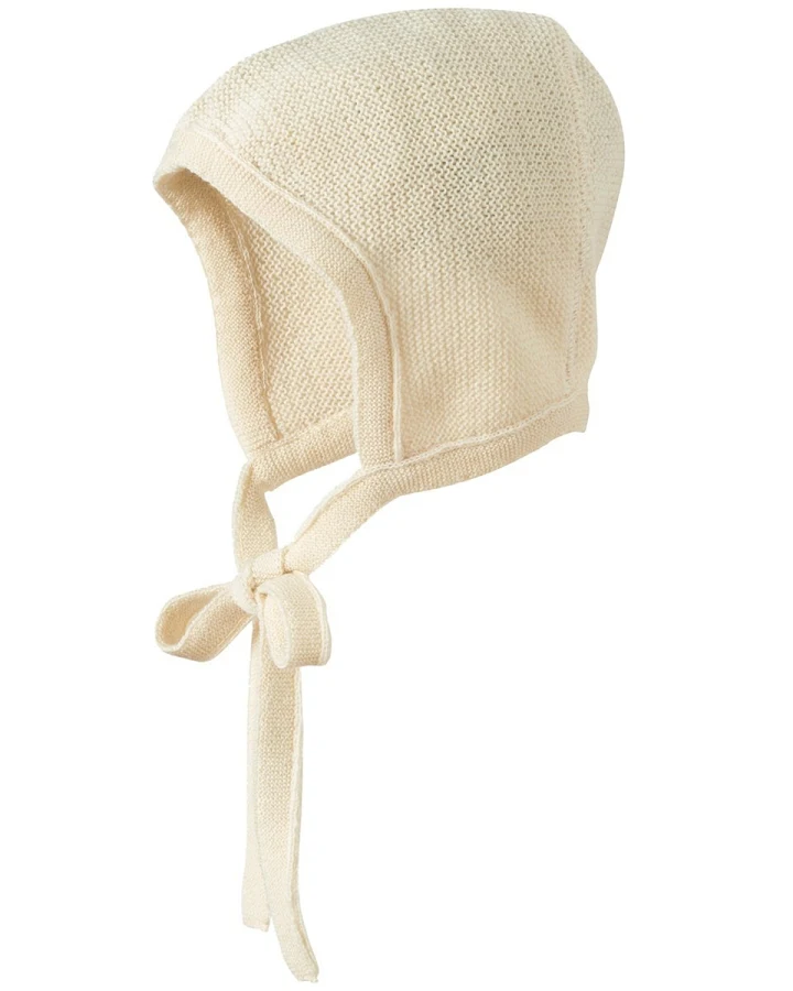 Disana Baby Strickmütze Bio-Merinowolle natur Gr.0 (36-40 cm, 0-3 Monate)