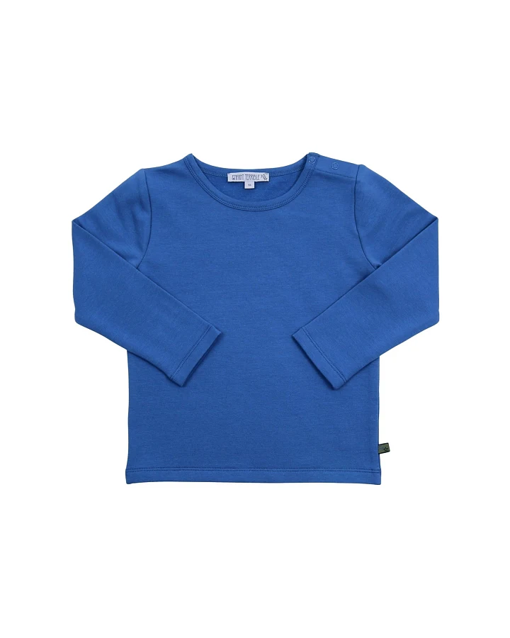 Kinder Langarmshirt Thermo Bio-Baumwolle ultramarine Gr. 98