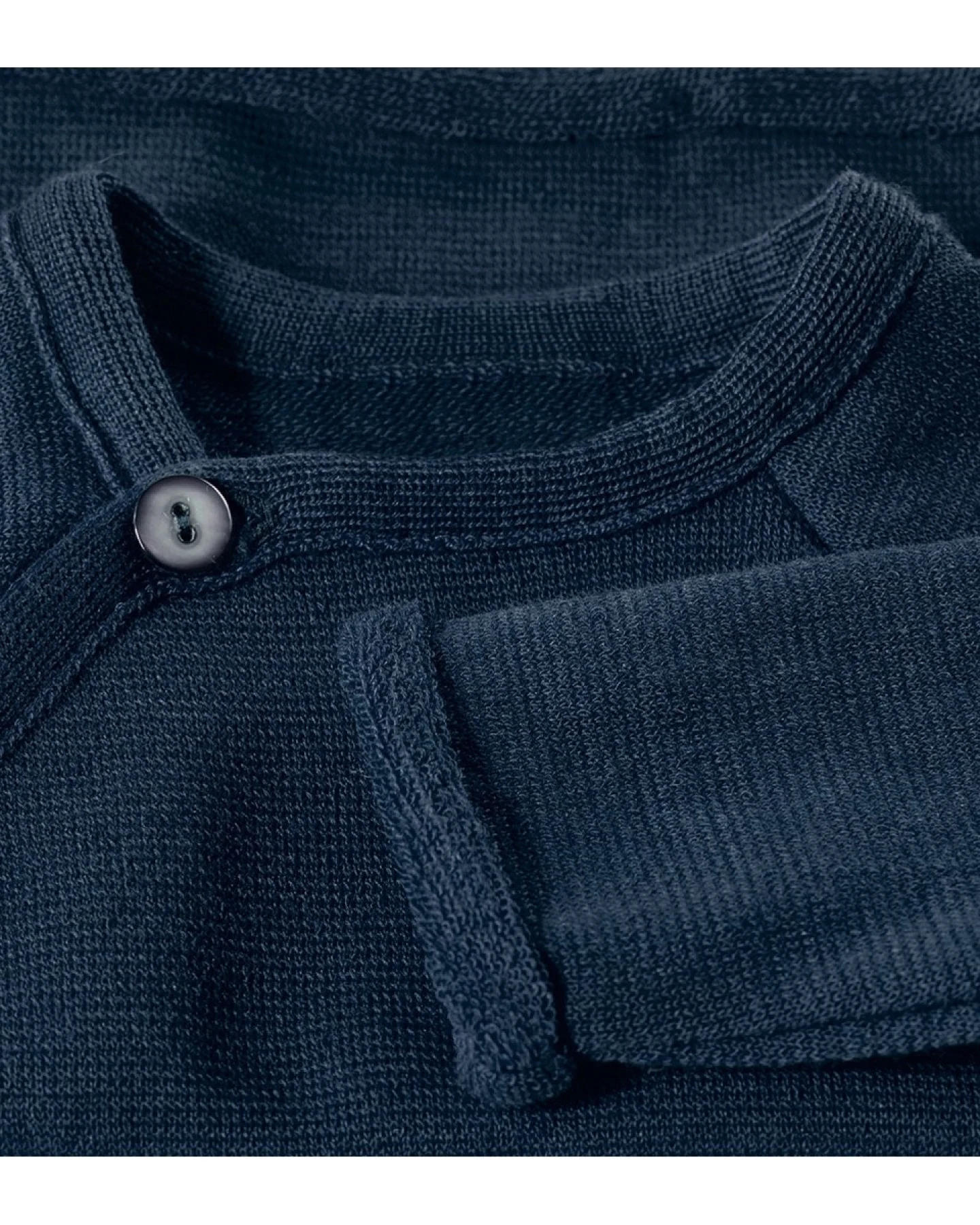 Baby Jacke Schlüttli Wolle Seide marine Gr.62-68 – Ansicht 2