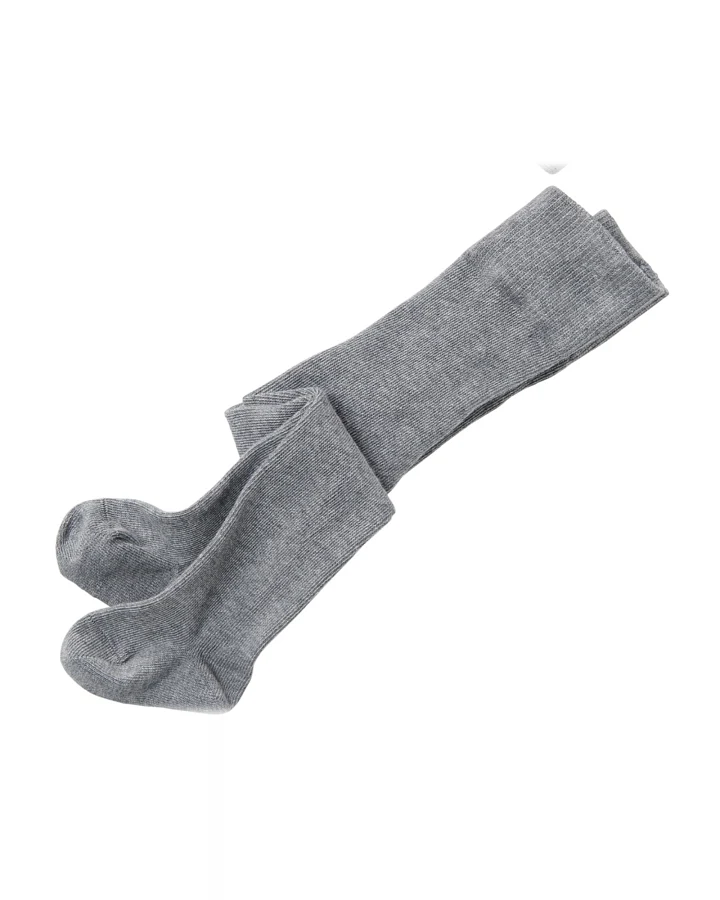 Baby Strumpfhose Baumwolle (kbA) grau Gr.01