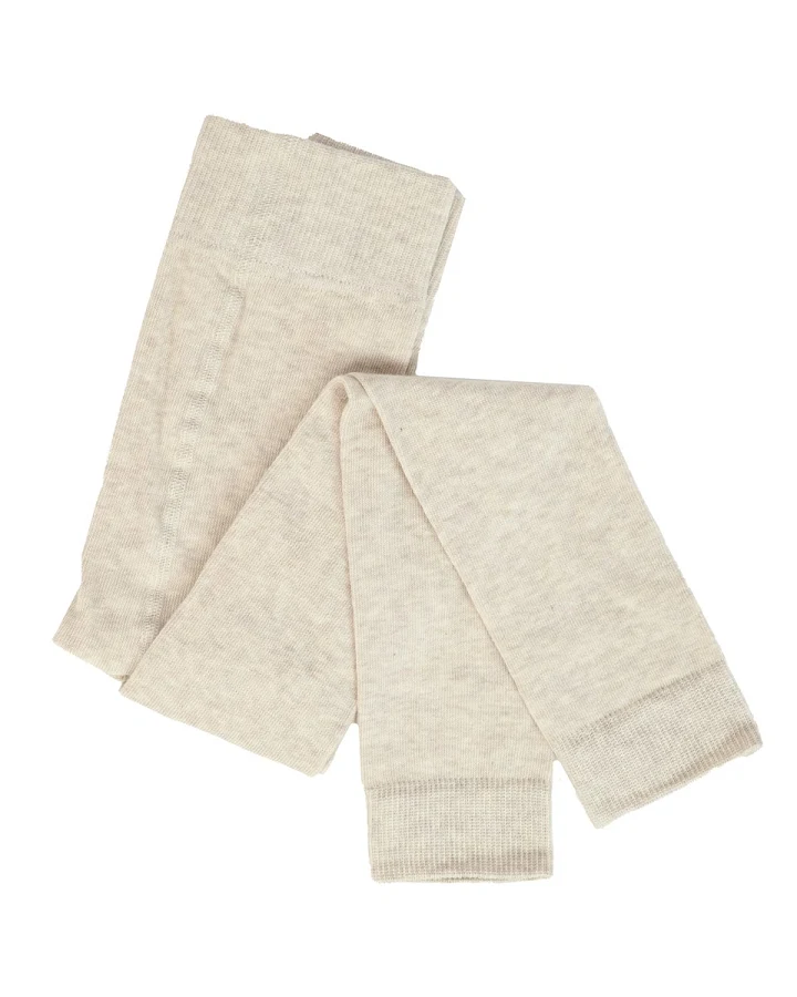 Kinder Leggings Bio-Baumwolle beige-melange Gr. 0