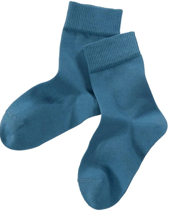 Kinder Socken polarblau Gr.1-2