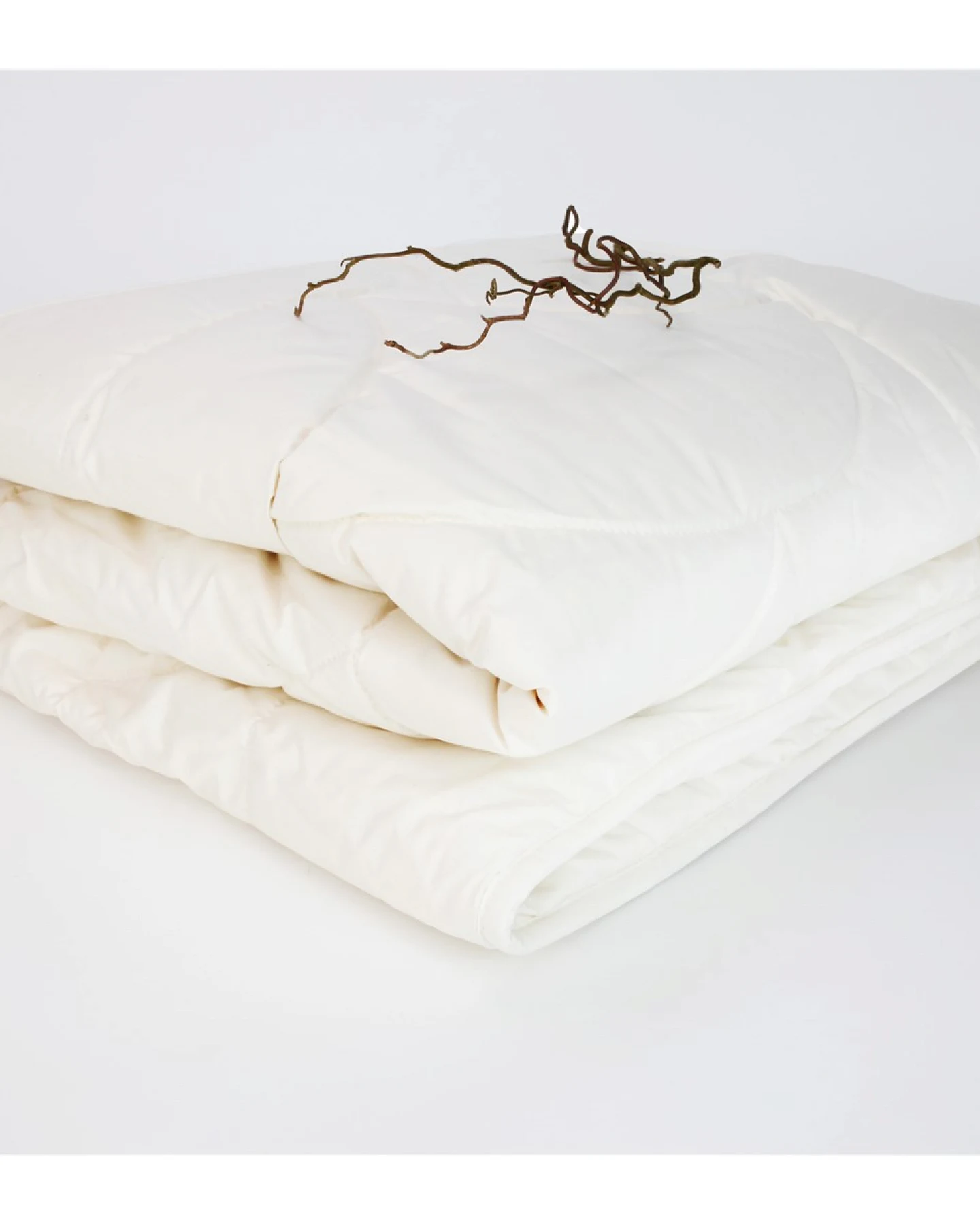 Baby- und Kinderbettdecke Bio Baumwolle 100 x 135 cm, 890 g (Duo-Ganzjahr) – Ansicht 2